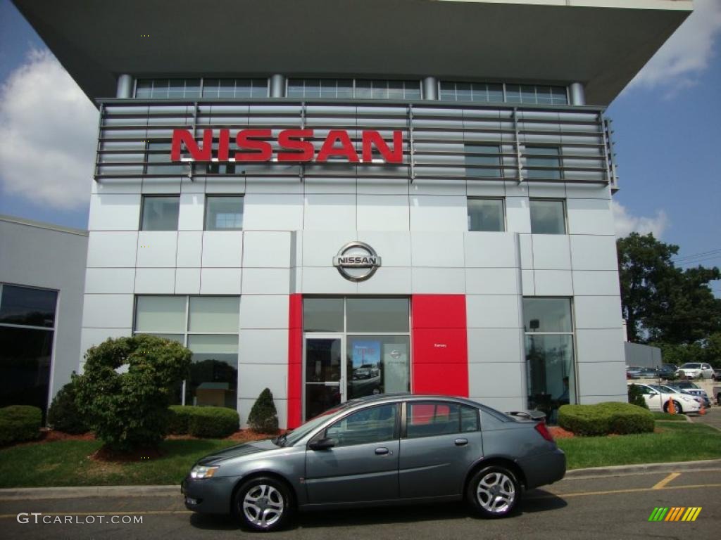 2004 ION 3 Sedan - Storm Grey / Grey photo #3