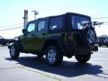 2007 Rescue Green Metallic Jeep Wrangler Unlimited X 4x4  photo #5