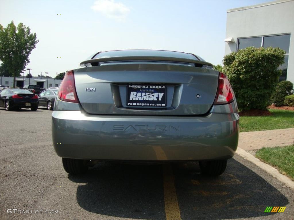 2004 ION 3 Sedan - Storm Grey / Grey photo #5