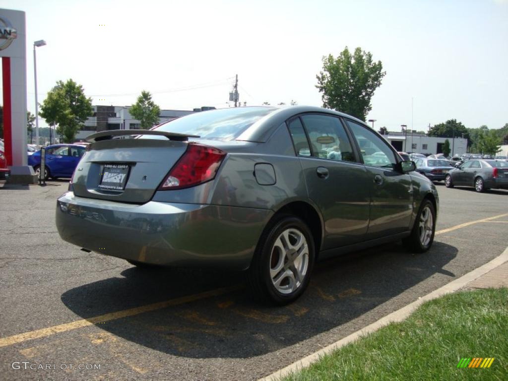 2004 ION 3 Sedan - Storm Grey / Grey photo #6