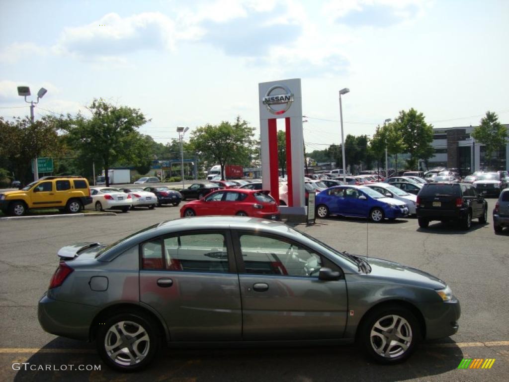 2004 ION 3 Sedan - Storm Grey / Grey photo #7