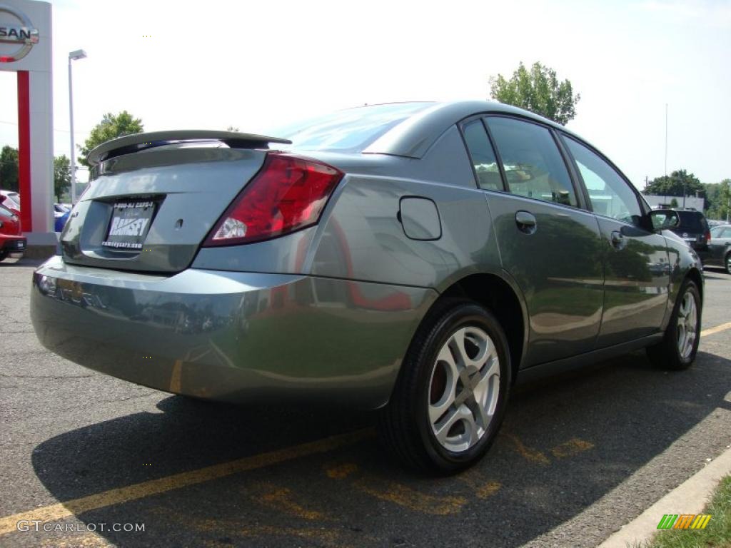 2004 ION 3 Sedan - Storm Grey / Grey photo #16