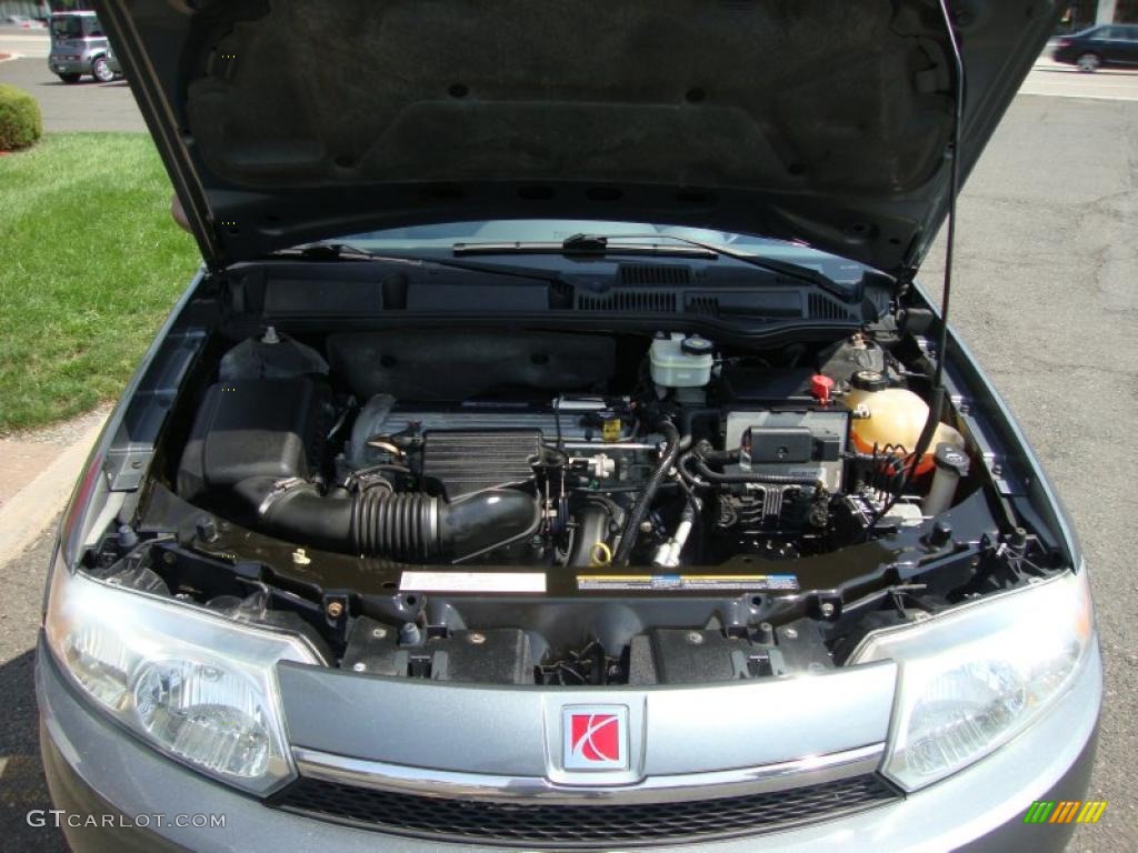 2004 ION 3 Sedan - Storm Grey / Grey photo #20
