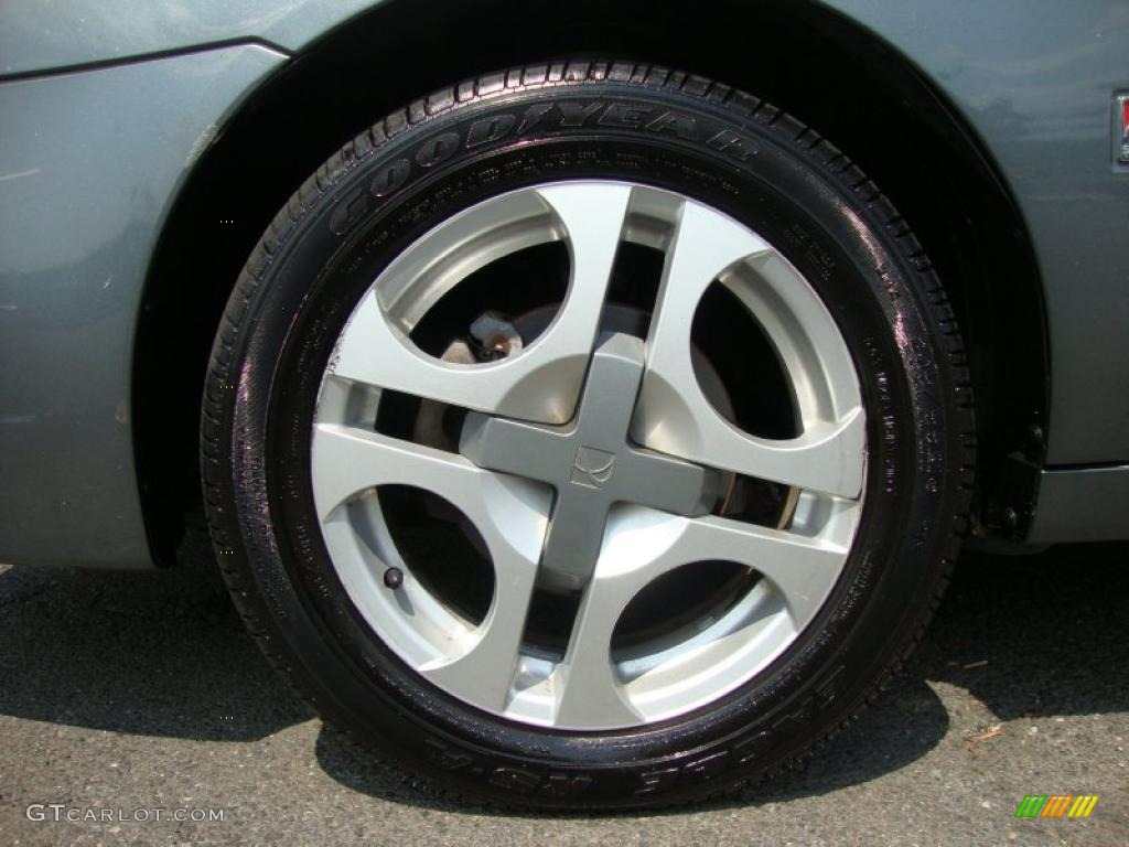 2004 ION 3 Sedan - Storm Grey / Grey photo #24