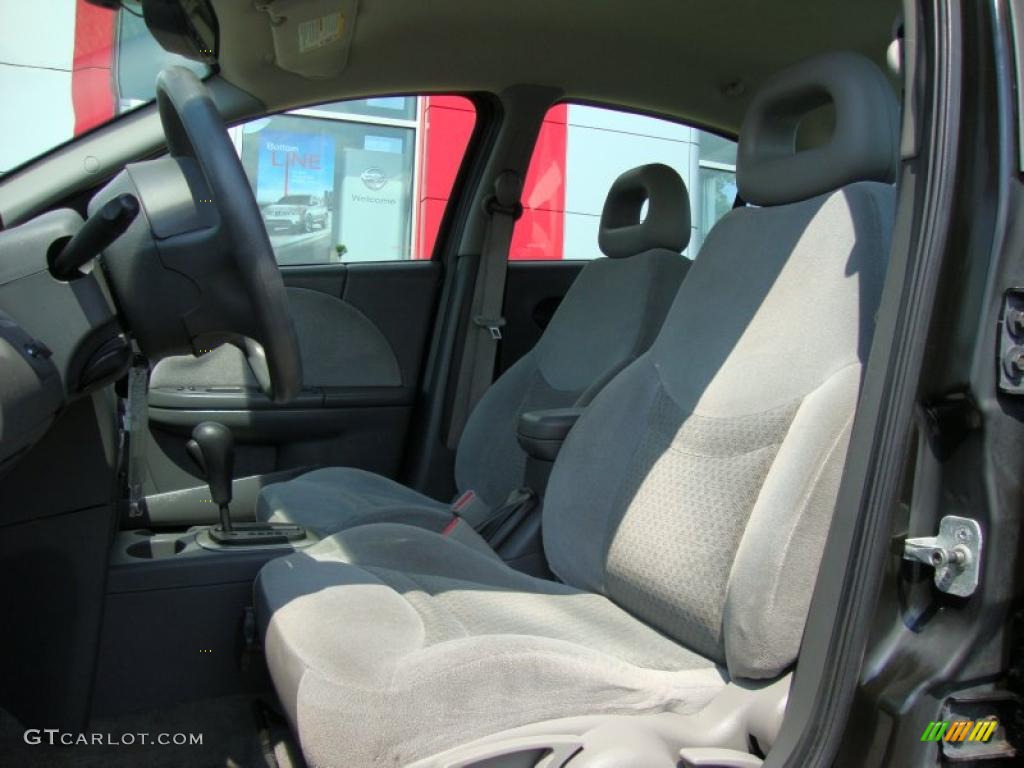 2004 ION 3 Sedan - Storm Grey / Grey photo #36