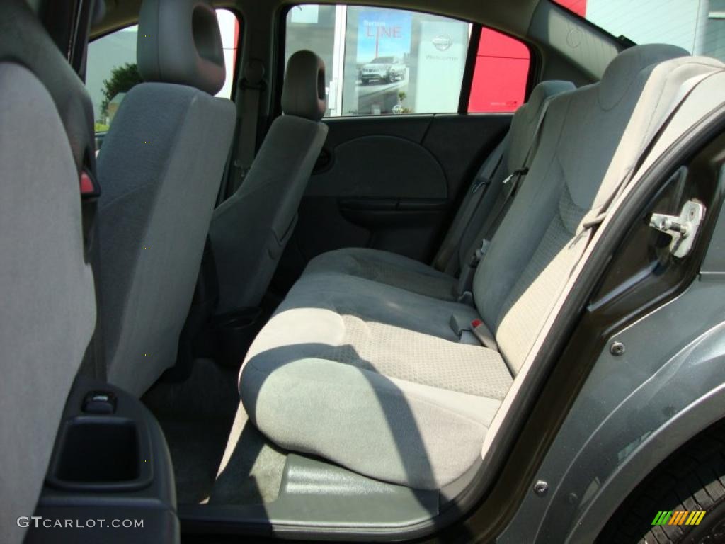 2004 ION 3 Sedan - Storm Grey / Grey photo #37