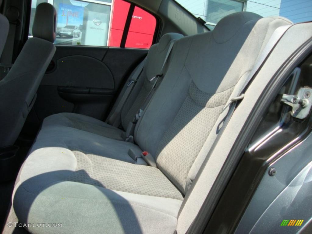 2004 ION 3 Sedan - Storm Grey / Grey photo #38