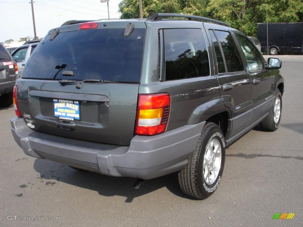 2002 Grand Cherokee Laredo 4x4 - Graphite Metallic / Dark Slate Gray photo #4