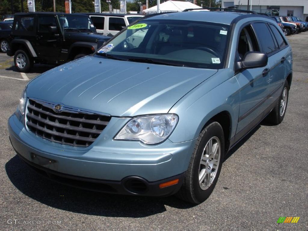 2008 Pacifica LX - Clearwater Blue Pearlcoat / Pastel Slate Gray photo #1