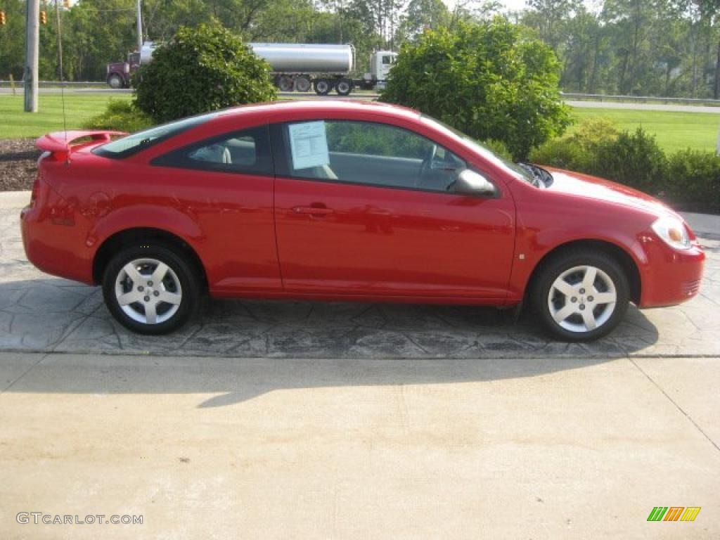 2006 Cobalt LS Coupe - Victory Red / Gray photo #6