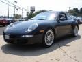 Black 2007 Porsche 911 Carrera 4 Coupe