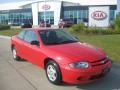 2003 Victory Red Chevrolet Cavalier Coupe  photo #1