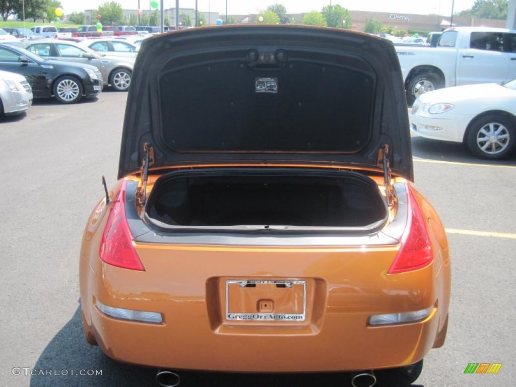 2006 350Z Grand Touring Roadster - Le Mans Sunset Metallic / Charcoal Leather photo #10