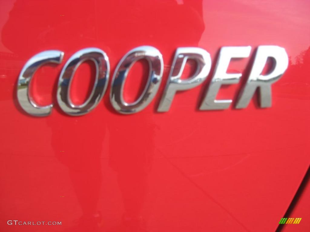 2006 Cooper Hardtop - Chili Red / Cordoba Beige photo #8