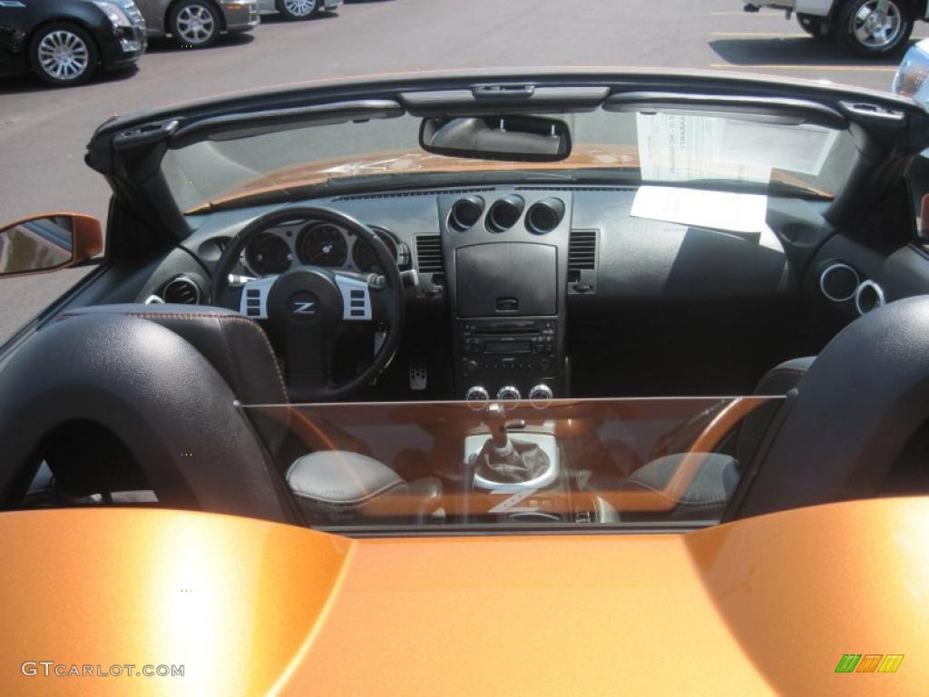 2006 350Z Grand Touring Roadster - Le Mans Sunset Metallic / Charcoal Leather photo #12