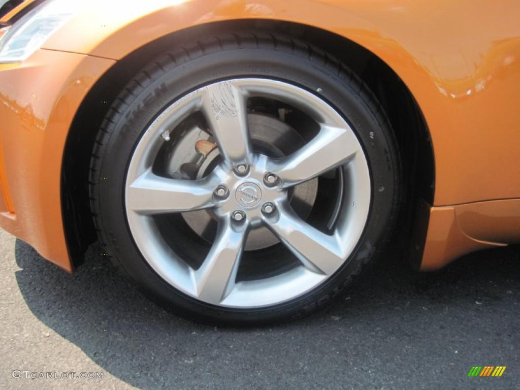 2006 350Z Grand Touring Roadster - Le Mans Sunset Metallic / Charcoal Leather photo #24
