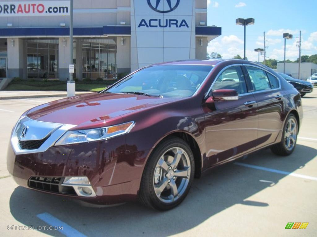 Basque Red Pearl Acura TL