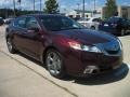 2010 Basque Red Pearl Acura TL 3.7 SH-AWD Technology  photo #2