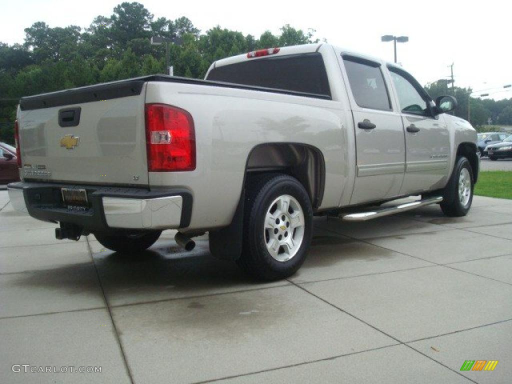 2009 Silverado 1500 LT XFE Crew Cab - Silver Birch Metallic / Ebony photo #6