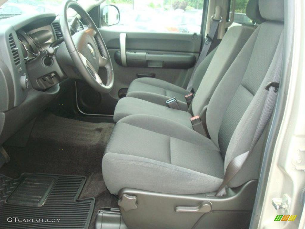 2009 Silverado 1500 LT XFE Crew Cab - Silver Birch Metallic / Ebony photo #10