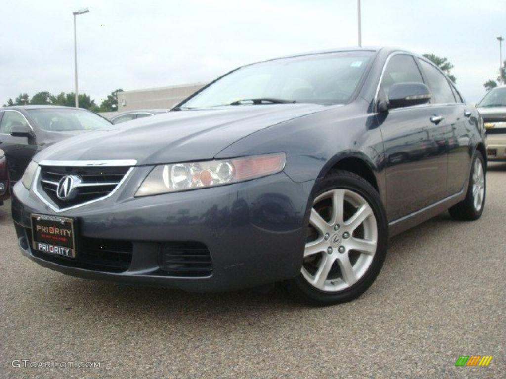 2004 TSX Sedan - Carbon Gray Pearl / Quartz photo #1