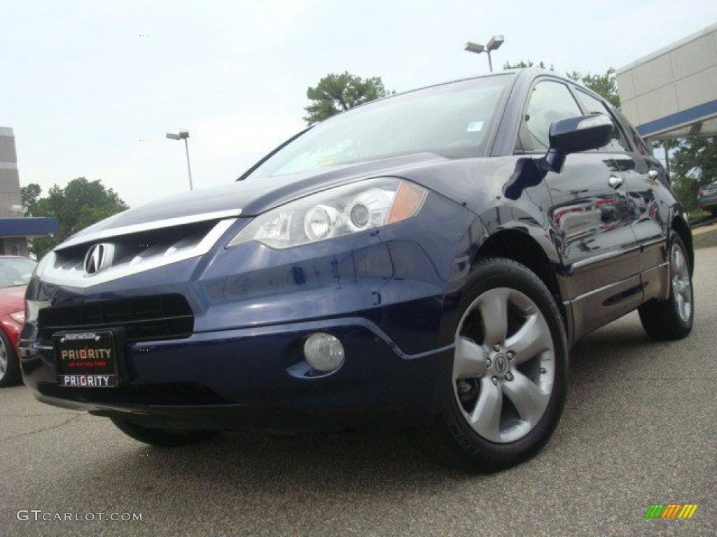 2007 RDX Technology - Royal Blue Pearl / Ebony photo #1