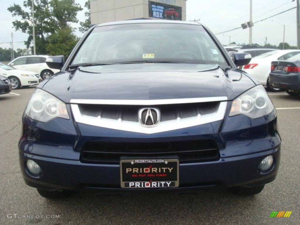 2007 RDX Technology - Royal Blue Pearl / Ebony photo #9