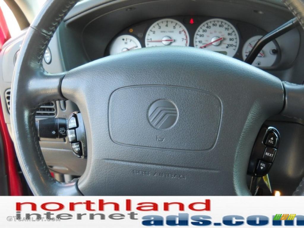 2001 Villager Sport - Toreador Red Metallic / Portland Gray photo #19