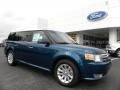 2011 Mediterranean Blue Metallic Ford Flex SEL  photo #1