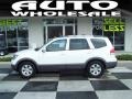 2009 Clear White Kia Borrego LX V6  photo #1