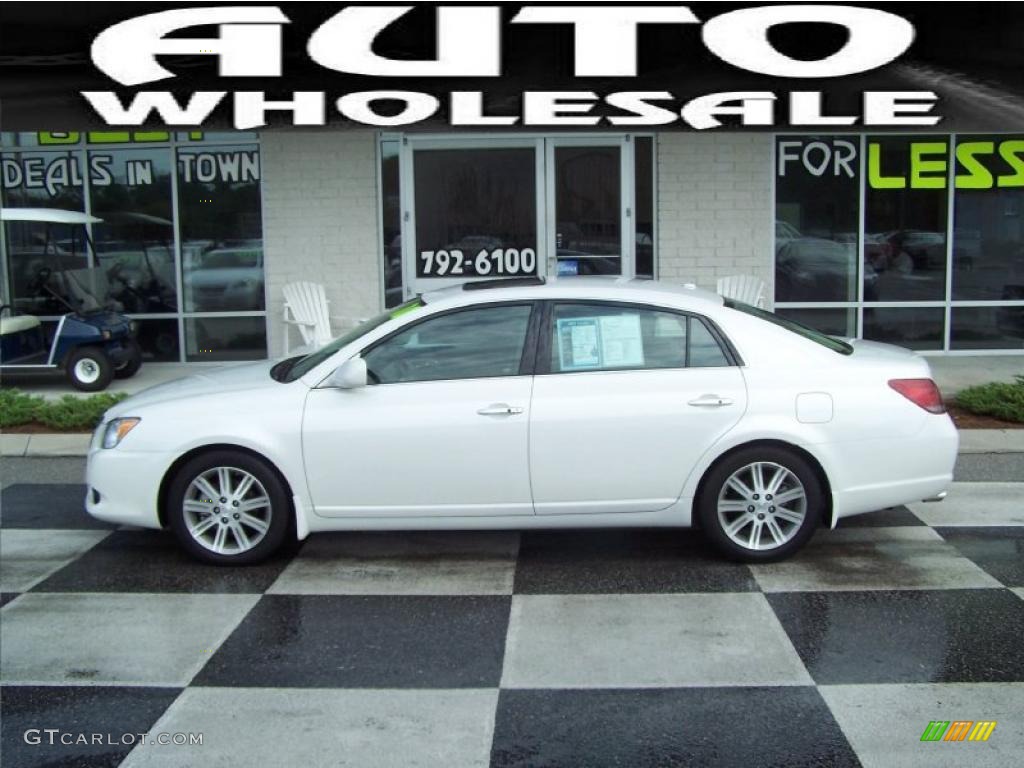 2010 Avalon Limited - Blizzard White Pearl / Ivory photo #1