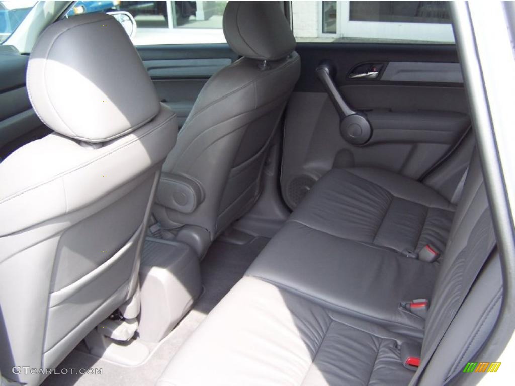 2009 CR-V EX-L - Taffeta White / Gray photo #7