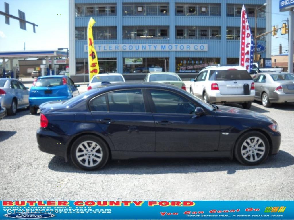 2006 3 Series 325xi Sedan - Monaco Blue Metallic / Beige photo #1