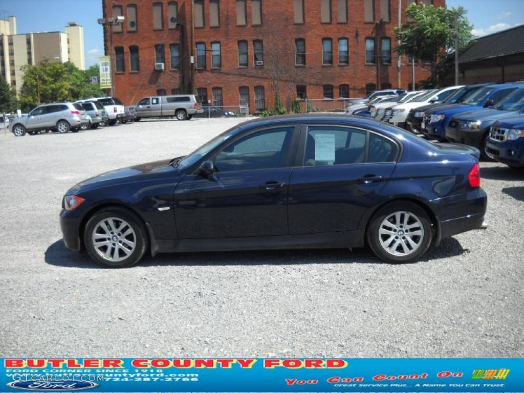 2006 3 Series 325xi Sedan - Monaco Blue Metallic / Beige photo #5
