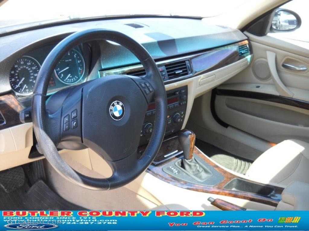 2006 3 Series 325xi Sedan - Monaco Blue Metallic / Beige photo #7