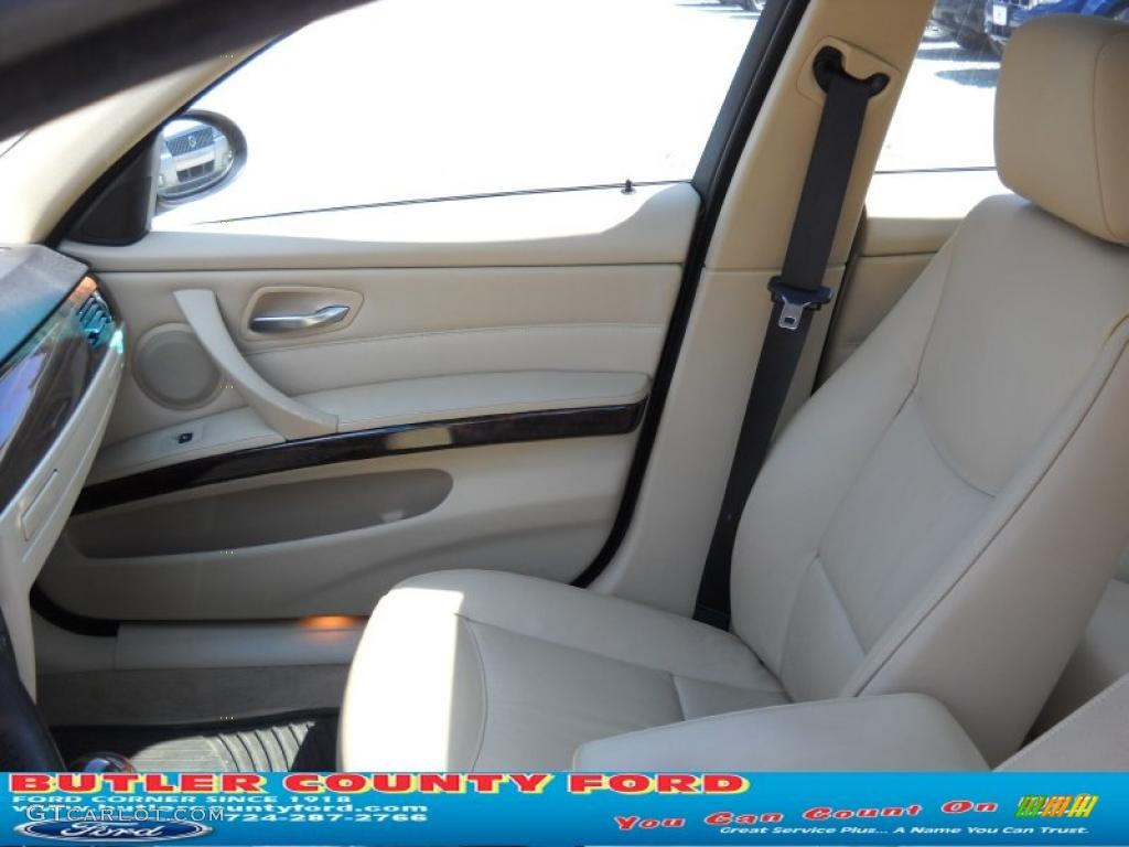 2006 3 Series 325xi Sedan - Monaco Blue Metallic / Beige photo #8