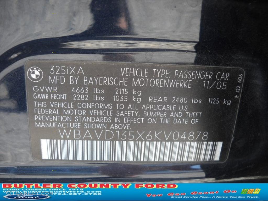2006 3 Series 325xi Sedan - Monaco Blue Metallic / Beige photo #9