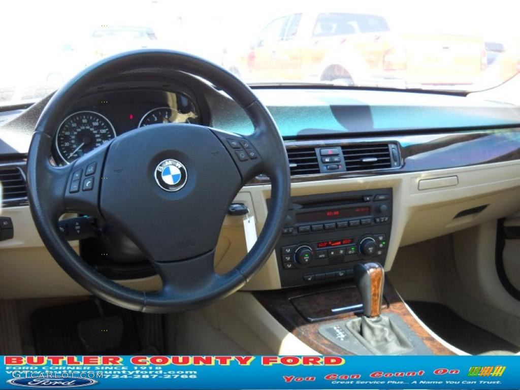 2006 3 Series 325xi Sedan - Monaco Blue Metallic / Beige photo #11