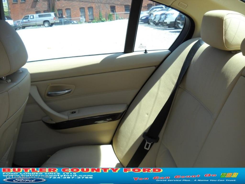 2006 3 Series 325xi Sedan - Monaco Blue Metallic / Beige photo #12