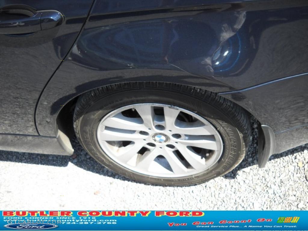2006 3 Series 325xi Sedan - Monaco Blue Metallic / Beige photo #13