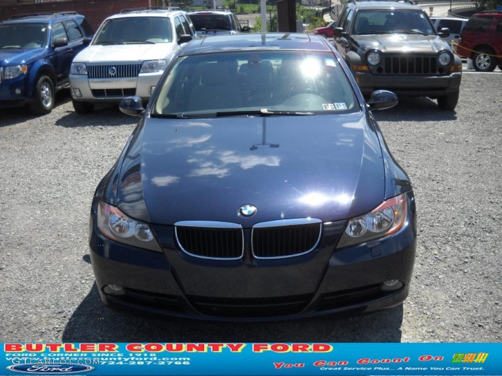 2006 3 Series 325xi Sedan - Monaco Blue Metallic / Beige photo #17