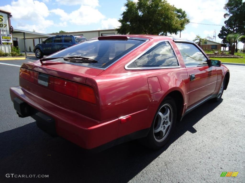 1987 300ZX GS 2+2 - Hot Red / Black photo #8