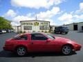 1987 Hot Red Nissan 300ZX GS 2+2  photo #9