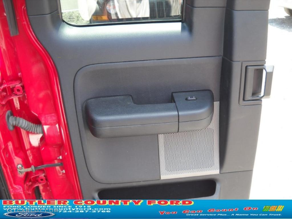 2004 F150 FX4 SuperCab 4x4 - Bright Red / Dark Flint photo #10