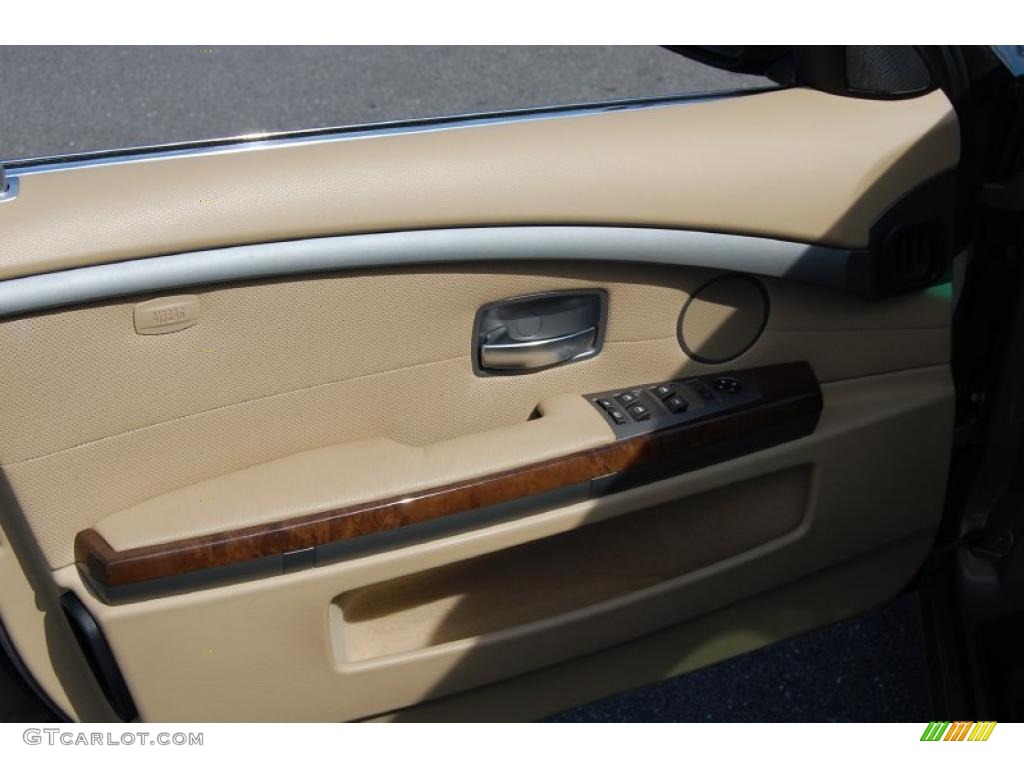2004 7 Series 745Li Sedan - Kalahari Beige Metallic / Dark Beige/Beige III photo #7