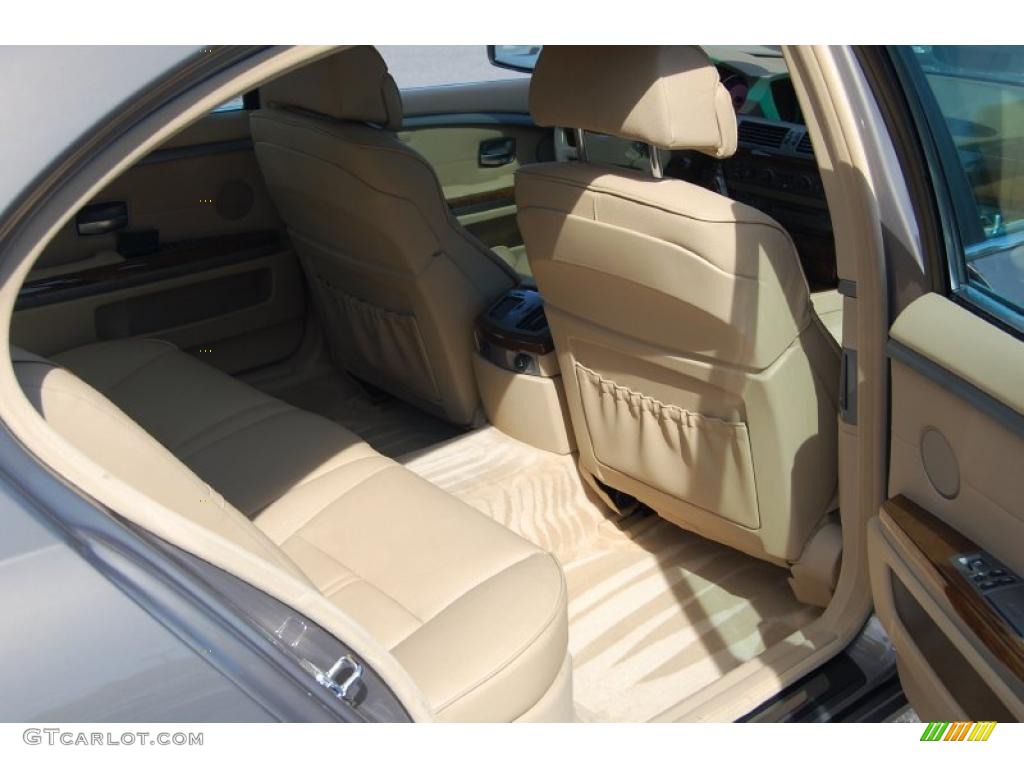 2004 7 Series 745Li Sedan - Kalahari Beige Metallic / Dark Beige/Beige III photo #10