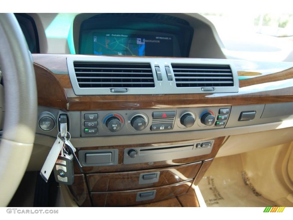 2004 7 Series 745Li Sedan - Kalahari Beige Metallic / Dark Beige/Beige III photo #23