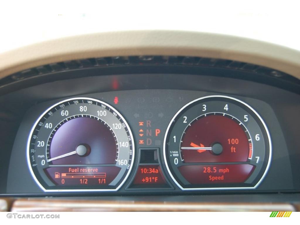 2004 7 Series 745Li Sedan - Kalahari Beige Metallic / Dark Beige/Beige III photo #25