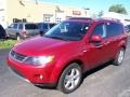 2008 Rally Red Metallic Mitsubishi Outlander XLS 4WD  photo #1