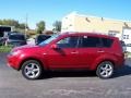 2008 Rally Red Metallic Mitsubishi Outlander XLS 4WD  photo #2